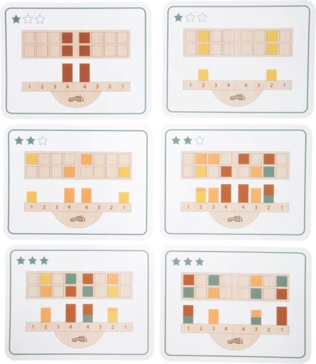 Carduri cu sarcini și niveluri de dificultate