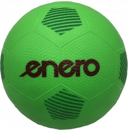 Minge de fotbal din cauciuc Enero 22 cm verde