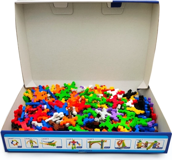 250 de piese colorate pentru joacă creativă