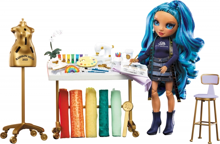 Păpușa Rainbow High Studio cu Skyler