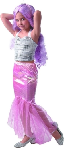 Costum pentru copii sirenă 120–130 cm