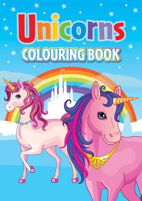 Colorează A4 Unicorni