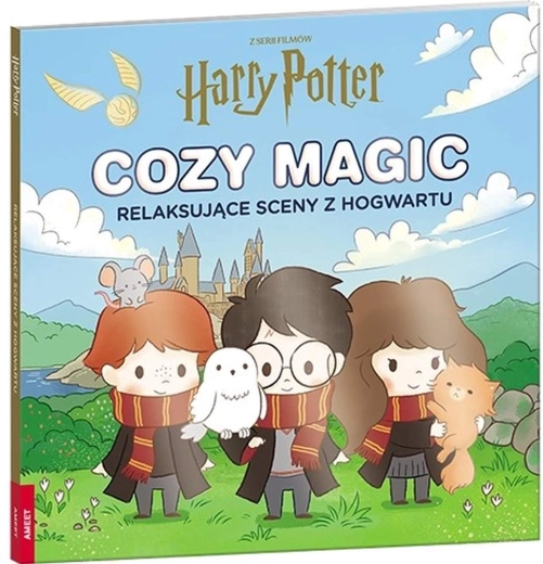Wizarding World Cozy Magic – carte de colorat relaxantă cu scene din Hogwarts