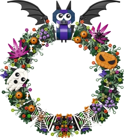 Coroniță decorativă de Halloween pentru agățat