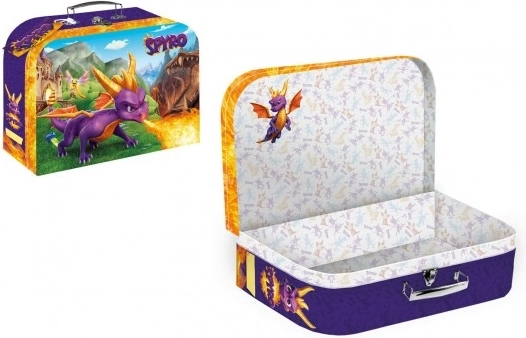 Servietă școlară cu motivul dragonului Spyro