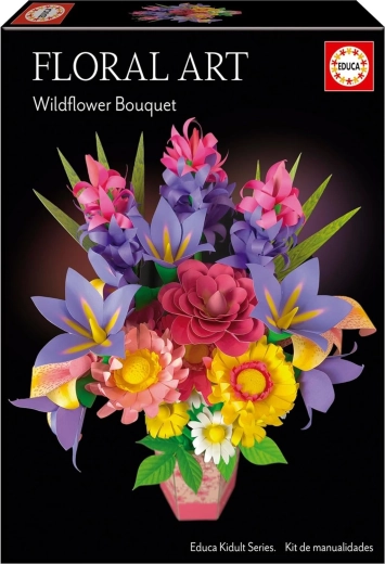 Educa puzzle 3D Floral Art – buchet de câmp