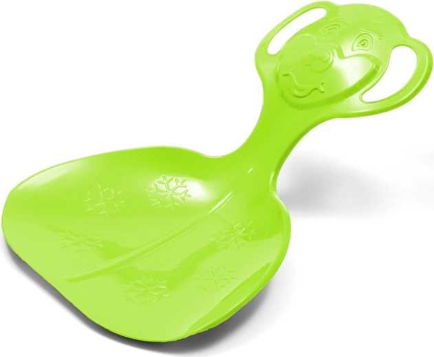 Sanie-placă pentru copii BABY MIX Comfort Line M verde