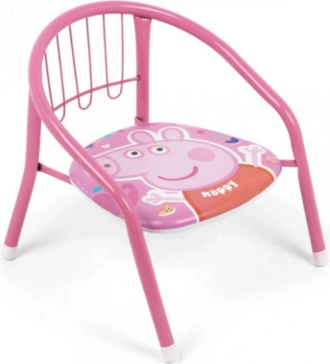 Scaun metalic pentru copii Peppa Pig