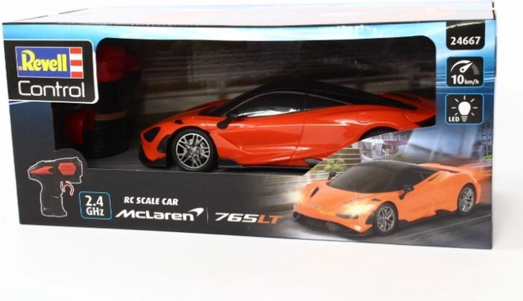 Revell Control mașină RC McLaren 765LT la scara 1:24