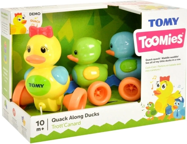 Tomy Toomies rățuște vesele care merg țopăind