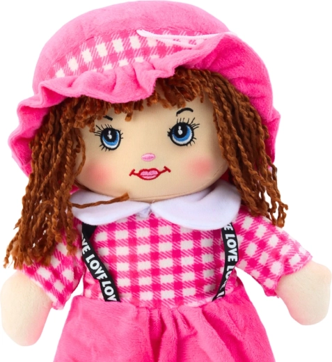 Ținută adorabilă în carouri roz