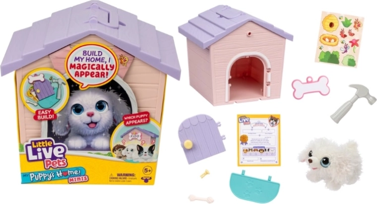 Little Live Pets My Puppy’s Home Minis – cățeluș cu căsuță