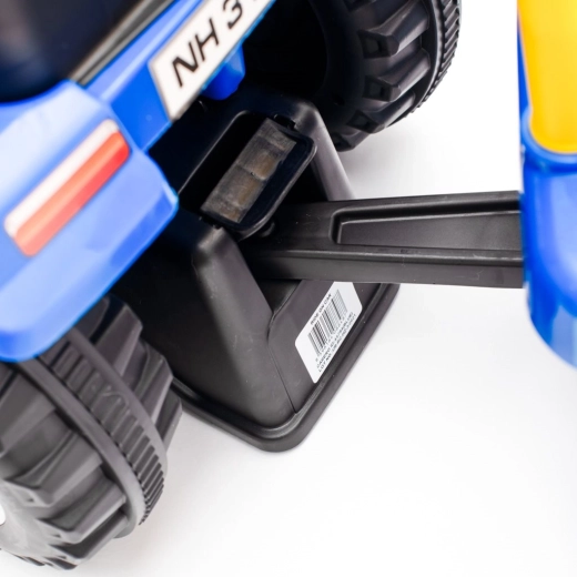 Construcție stabilă cu axe de roți metalice