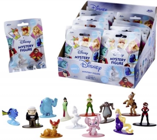 disney nano figurină în plic – mini figurină de colecție din metal 4 cm (valul 3, 12 tipuri)