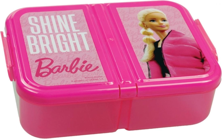 Cutie de prânz Barbie cu mai multe compartimente