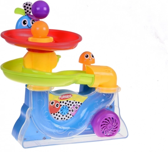 Playskool Explore and Grow Busy Ball Popper – fântană distractivă cu mingi pentru copii