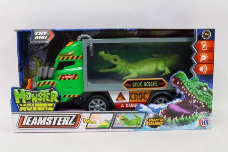 Teamsterz Monster Moverz camion cu crocodil – lumină și sunet