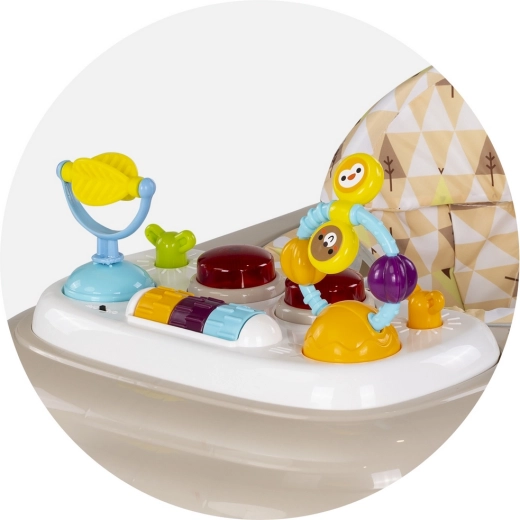 Panou de joacă interactiv cu lumini și melodii