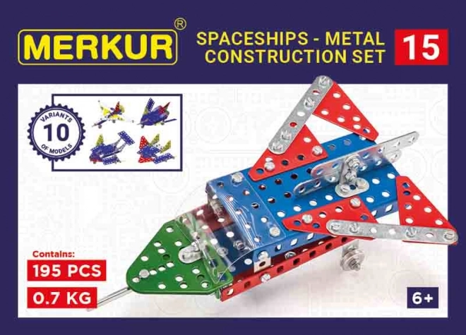 Set de construcție Merkúr Navetă spațială - 10 modele
