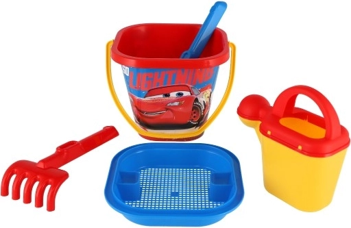 Găleată pătrată cu motiv Disney Cars