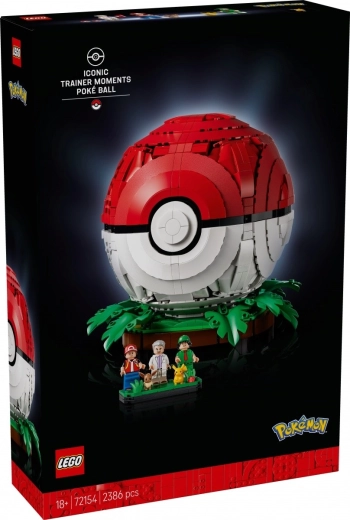 LEGO Pokémon Poké Ball emblematic cu antrenori