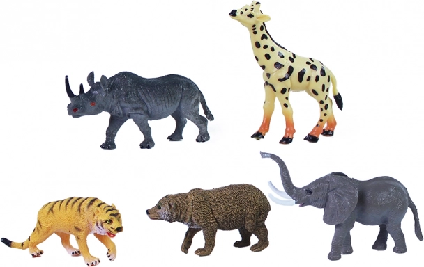 Set de figurine animale sălbatice pentru copii