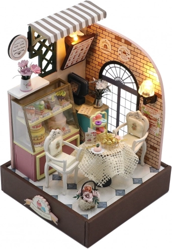Căsuță miniaturală Stația la tortul de zahăr – 2Kids Toys