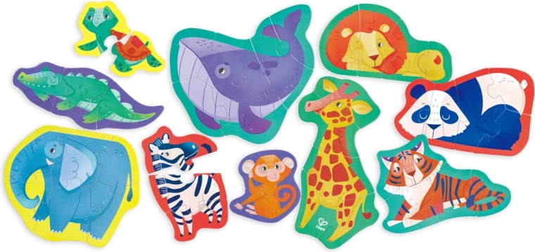 Puzzle Prietenii junglei