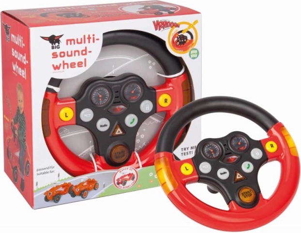 Volan BIG cu sunete Multi-Sound pentru vehicule de împins