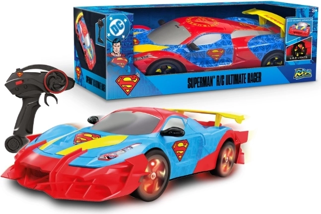 Mașină de curse cu telecomandă Bladez Superman Metropolis City Racer