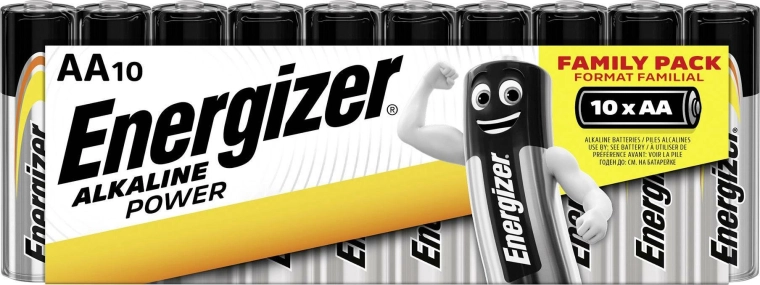 Energizer baterii alcaline AA LR6 Family Pack 10 buc