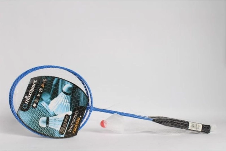 Set MaxSport pentru badminton cu 2 rachete și fluturaș