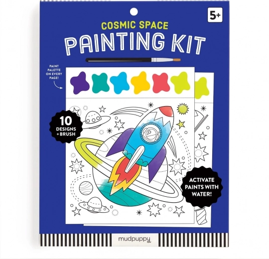 Set de pictură Mudpuppy spațiu pentru copii