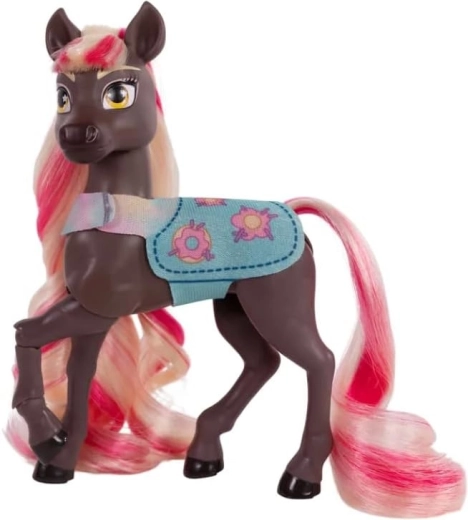 Coamă roz‑blond pieptănabilă