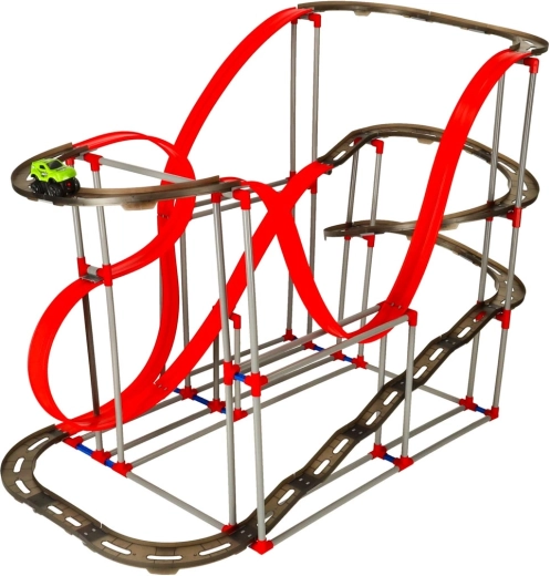 Pistă auto antigravitațională XXL 175 de piese