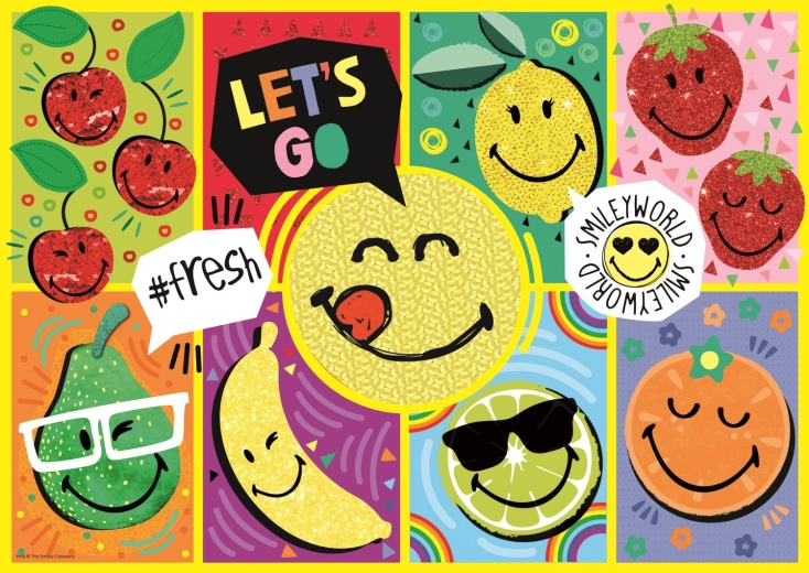 Puzzle 200 piese Vesel Smiley