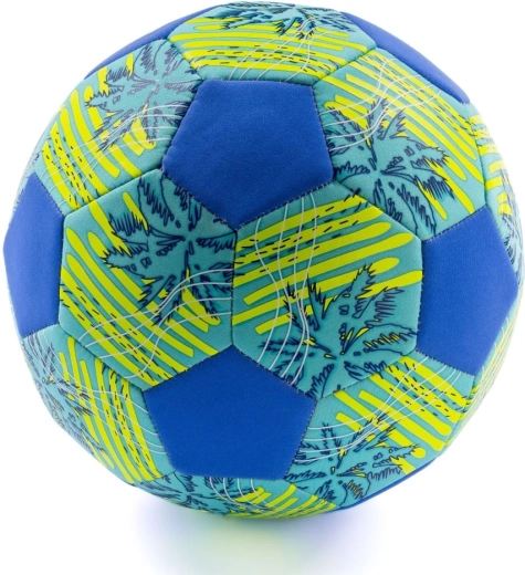 Minge de fotbal de plajă Schildkröt din neopren, Beach, mărimea 5, albastră