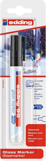 Marker pentru sticlă EDDING 95 negru