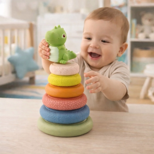 Dinozaur interactiv cu pârâitoare