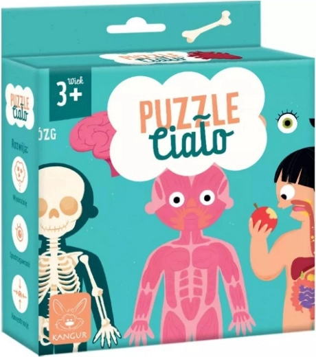 Puzzle corpul uman 3+