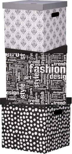 Cutie decorativă de depozitare cu capac 33 × 33 × 32 cm