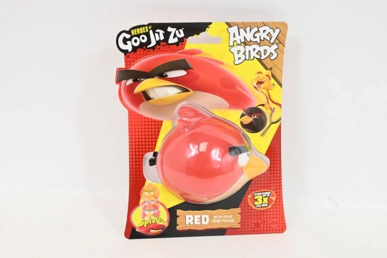Goo Jit Zu Angry Birds Red – figurină elastică cu umplutură de nisip
