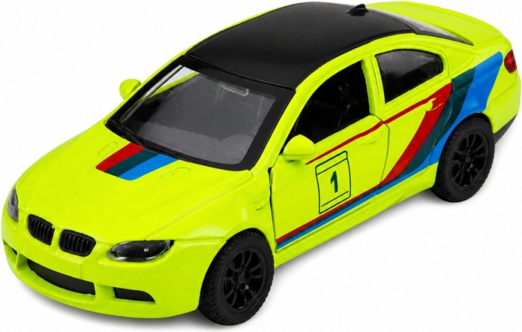 Caroserie metalică și design neon expresiv