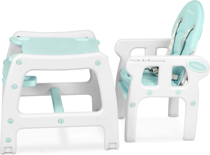 5în1: scăunel, balansoar și set cu măsuță