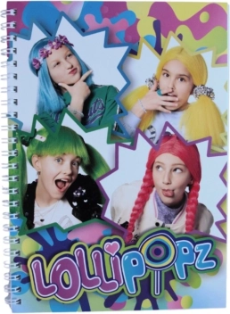 caiet A5 Lollipopz cu legătură spiralată