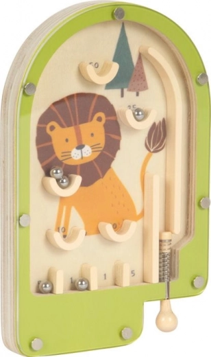 Mini pinball din lemn cu leu – Small Foot