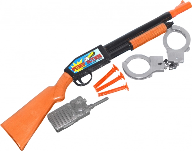 Pușcă de poliție cu set de accesorii 48 cm