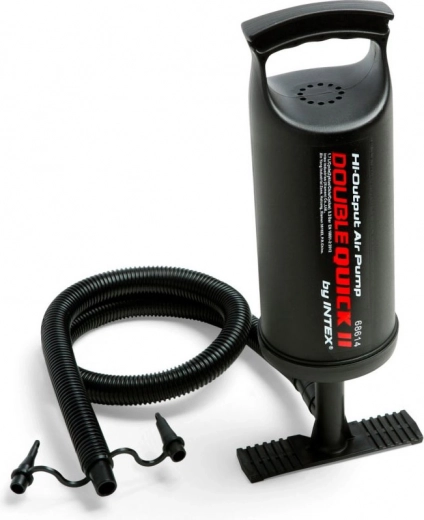 Pompa manuală cu piston pentru saltele și articole gonflabile INTEX Double Quick II