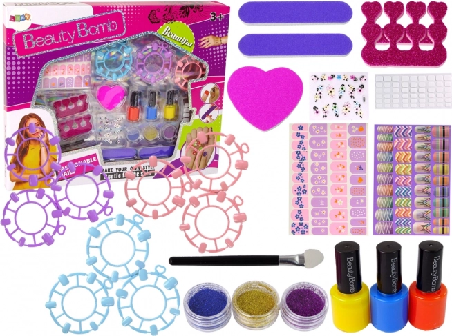 Set mare pentru decorarea unghiilor