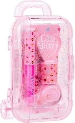 Create it! Lulu blush mini gentuță cu set de cosmetice
